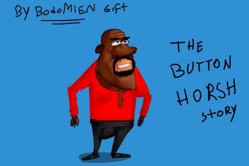 Cartoon: button horsh story (medium) by Mousawi tagged 