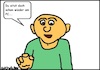 Cartoon: Schon wieder... (small) by Mr Speck tagged mann,pc,ermahnung,rüge