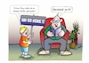 Cartoon: Alter Protest (small) by Bernd Eisert tagged amerika,ami,deutschland,soldaten,abzug,truppe,protest,opa,enkel