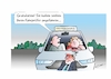 Cartoon: Fahrprüfung (small) by Bernd Eisert tagged auto,fahrschule,fahrlehrer,prüfer,unfall,führerschein