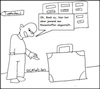 Cartoon: Riesenkoffer... (small) by Kritzelspacko78 tagged koffer,riesenkoffer,sprichwort,redewendung,sprache,gestank,furz