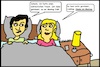 Cartoon: Albtraum... (small) by Pummel tagged albtraum,traum,mann,frau,ehe,morgen,gesellschaft,ernüchterung,schreck,montag