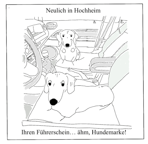 Cartoon: Chefsache (medium) by ChrisHolt tagged administration,dackelsicht