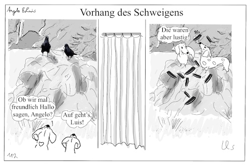 Cartoon: Lustig (medium) by ChrisHolt tagged humor,dackelsicht