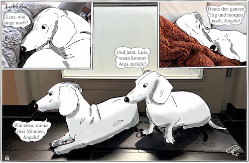 Cartoon: Treue (medium) by ChrisHolt tagged john,kipling,dackelsicht