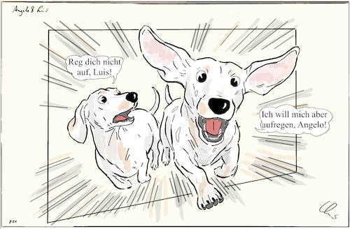 Cartoon: Wut (medium) by ChrisHolt tagged veränderung
