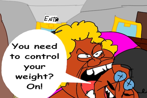 Cartoon: FAT ISSUE (medium) by shift tagged cartoon