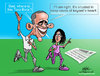 Cartoon: Obama (small) by sagar kumar tagged obama,on,pakistan
