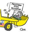 Cartoon: PALESTINIAN STATE RECOGNITION (small) by QUEL tagged palestinian,state,recognition