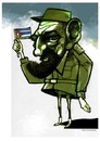 Cartoon: one sketch... or like something (small) by pincho tagged caricaturas caricature president presidente castro fidel cuba revolucion politicos