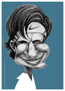 Cartoon: Roger Federer (small) by pincho tagged tenis,roger,federer,deporte,tenista,caricaturas,suizo,nike