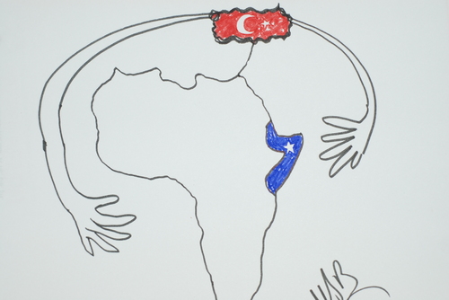 Cartoon: afrika (medium) by MSB tagged afrika