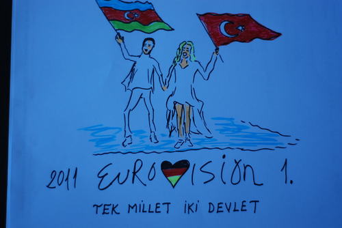 Cartoon: eurovision-2011 (medium) by MSB tagged eurovision