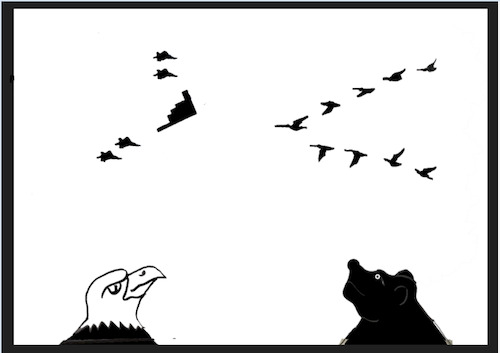 Cartoon: trump putin (medium) by MSB tagged trump,putin