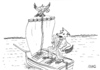 Cartoon: karga ile tilki (small) by MSB tagged karga,ile,tilki