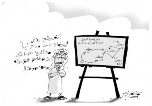 Cartoon: ramadan (medium) by hamad al gayeb tagged ramadan