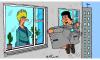 Cartoon: Nude Attack (small) by Aleksandr Salamatin tagged nudism,nude,attack