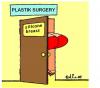Cartoon: Plastic Surgery (small) by Aleksandr Salamatin tagged plastic,surgery,silicone
