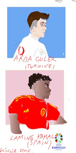 Arda Guler and Lamine Yamal