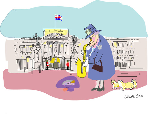 Cartoon: Austerity for Royal (medium) by gungor tagged britain