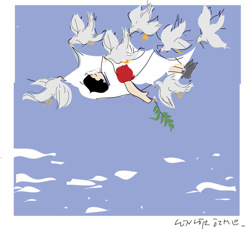 Cartoon: Aylan (medium) by gungor tagged prace