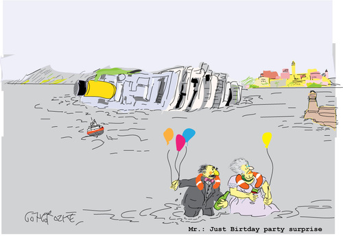 Cartoon: Costa Concordia (medium) by gungor tagged ship