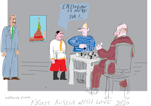 Cartoon: From Russia with Love (medium) by gungor tagged russia,russia