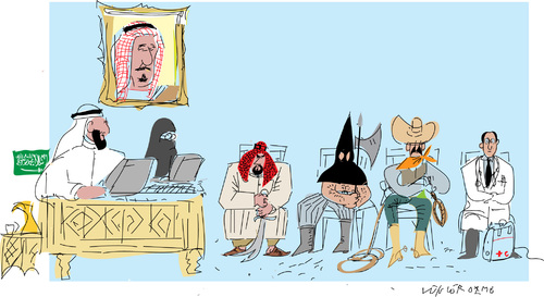 Cartoon: Hangman (medium) by gungor tagged saudi,arabia