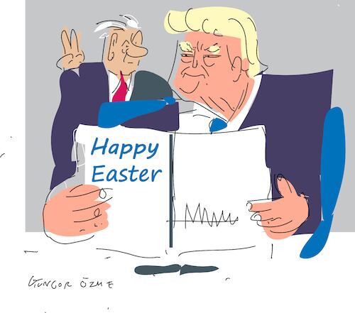 Cartoon: Happy Easter  2026 (medium) by gungor tagged happy,easter,2026,happy,easter,2026