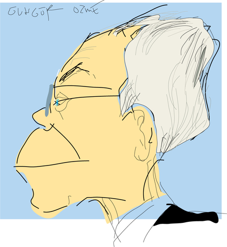 Cartoon: Herman van rompuy (medium) by gungor tagged politician