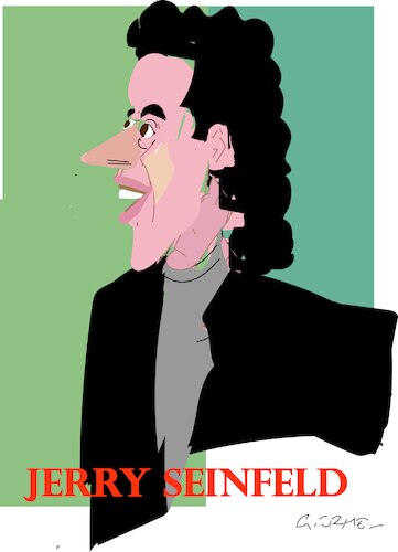 Cartoon: Jerry Seinfeld (medium) by gungor tagged stand,up,comedian,stand,up,comedian