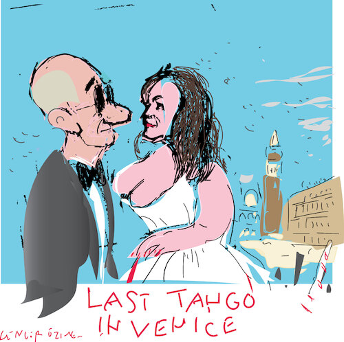 Air kiss in Venice Air kiss in Venice