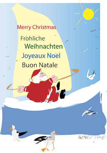 Cartoon: Merry Christmas 2025 (medium) by gungor tagged merry,chrisfmas,2025,merry,chrisfmas,2025