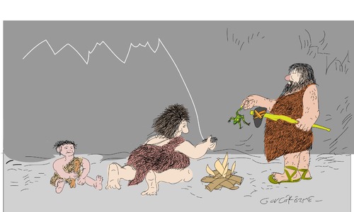Cartoon: Recession (medium) by gungor tagged economy