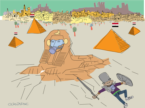 Cartoon: Second Revolution (medium) by gungor tagged egypt