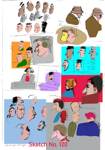 Cartoon: Sketch No 120 (medium) by gungor tagged sketch,no,120,by,ozme,sketch,no,120,by,ozme