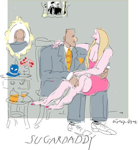Cartoon: Sugardaddies (medium) by gungor tagged money,money