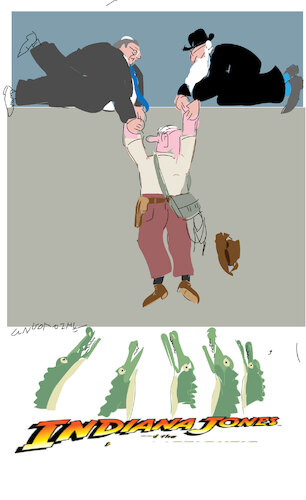 Cartoon: Take it easy Jones (medium) by gungor tagged netanyahu,and,parties,netanyahu,and,parties