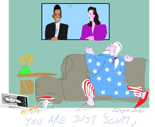 Cartoon: Two republican (medium) by gungor tagged scum,and,five,inch,heels,scum,and,five,inch,heels