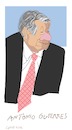 Cartoon: Antonio Guterres (small) by gungor tagged portugal