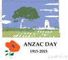Cartoon: Anzac Day (small) by gungor tagged australia