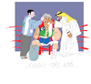Cartoon: Bad Day of Khalifa Haftar (small) by gungor tagged libya