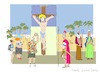 Cartoon: Biblical Disneyland (small) by gungor tagged travel
