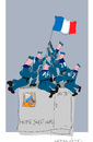 Cartoon: Calais (small) by gungor tagged france
