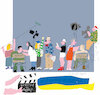 Cartoon: Clipperboard (small) by gungor tagged ukraine,war,2023