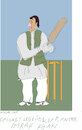 Cartoon: Cricket  legend Imran Khan (small) by gungor tagged imran,khan