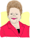 Cartoon: Dilma Vana Rousseff (small) by gungor tagged brazil