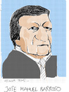 Cartoon: J.M.Barroso (small) by gungor tagged europe
