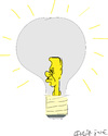 Cartoon: Light Bulb (small) by gungor tagged turkey