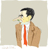 Cartoon: Mr.Bean (small) by gungor tagged movie